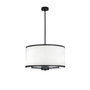 Opviq Way - 11651 Lámpara de Araña Blanco y Negro